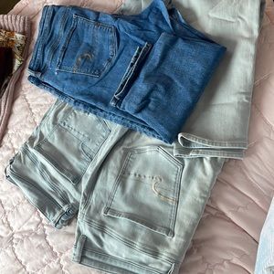 LOT OF 3 HIGH WAIST SKINNY JEANS